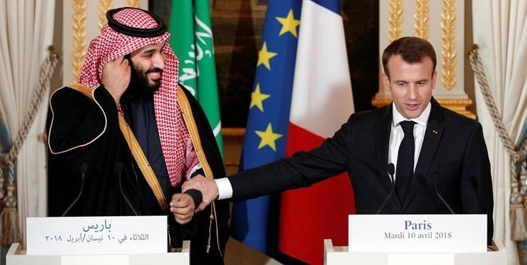 تماس تلفنی رئیس جمهور فرانسه با ولی عهد سعودی