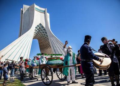 میدان آزادی تهران میزبان دهکده بهار ایران