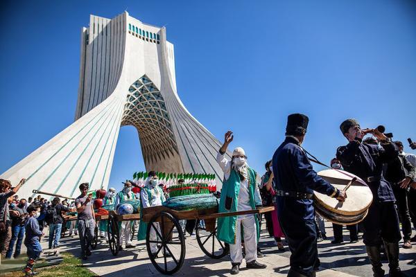 میدان آزادی تهران میزبان دهکده بهار ایران