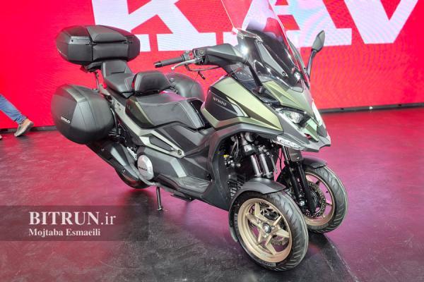 کیمکو CV3 550 به ایران رسید؛ مشخصات موتورسیکلت پلاک ملی 550 سی سی !